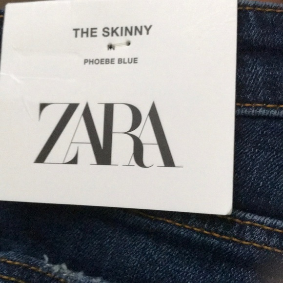 ❌SOLD❌NWT Zara The Skinny Jeans in Phoebe Blue - Picture 11 of 11